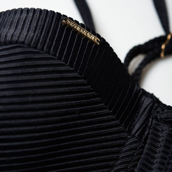 Superdry Γυναικείο μαγιό Textured Cupped Bikini Top